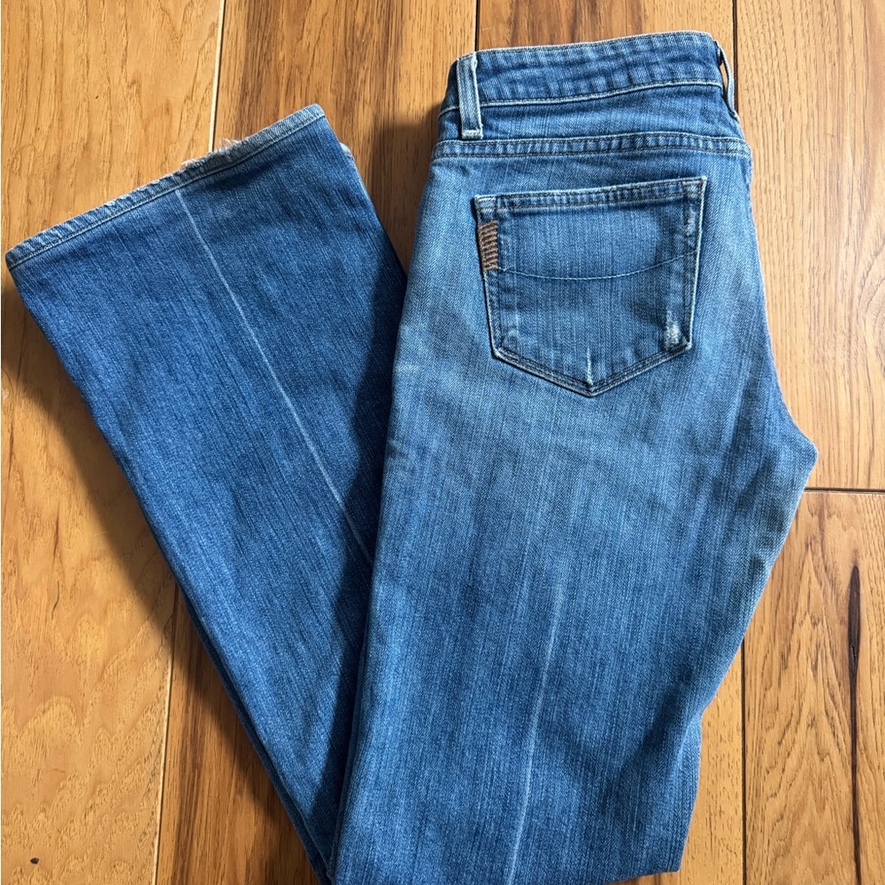 PAIGE Blue Flare & Wide Leg Jeans